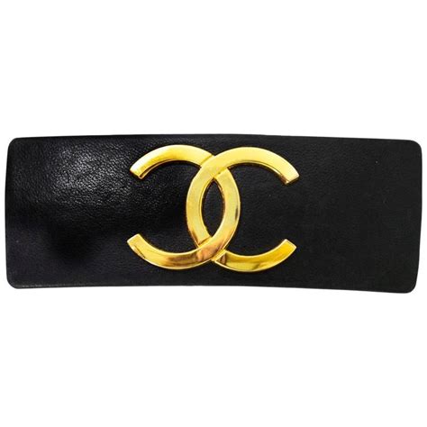 chanel earmuff|Chanel hair clip vintage.